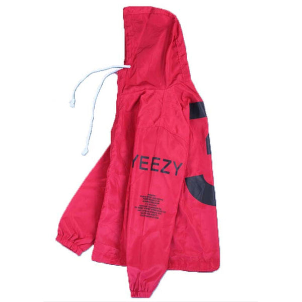 2022 Spring Kanye West Y3 Men’s Windbreaker Jacket Outdoor Hooded Bomber Jacket
