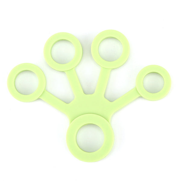 YOUGLE Finger Hand Grip Silicone Ring Gripper Strengthener Exerciser Trainer Resistance Band
