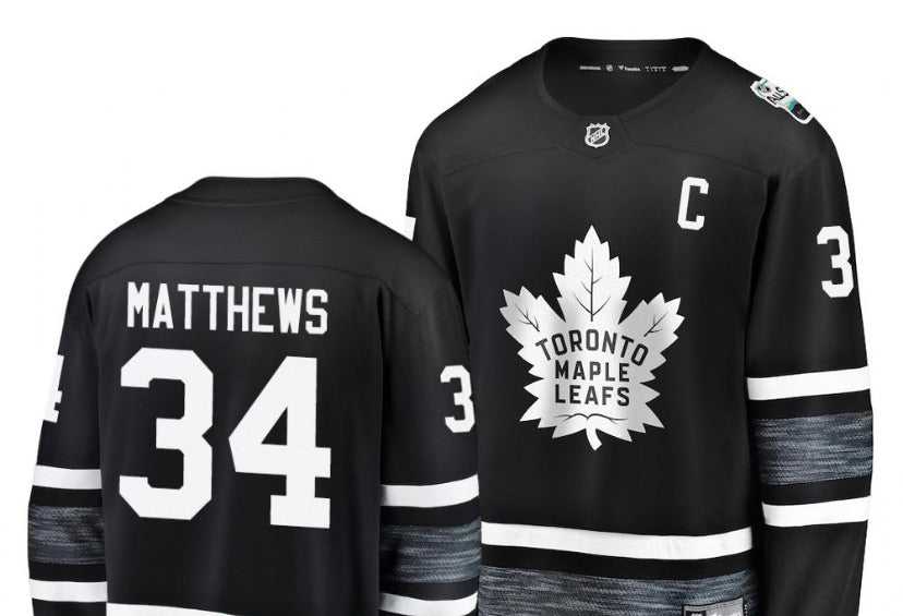 Toronto Maple Leafs Auston Matthews 2019 NHL All-Star Jersey Black