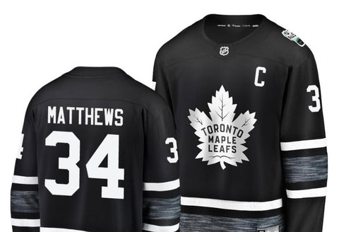 Toronto Maple Leafs Auston Matthews 2019 NHL All-Star Jersey Black