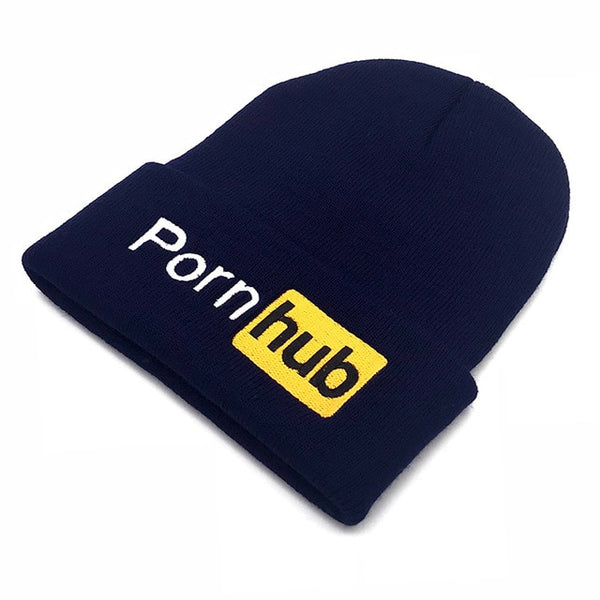 PORN HUB Embroidery Knitted Hat