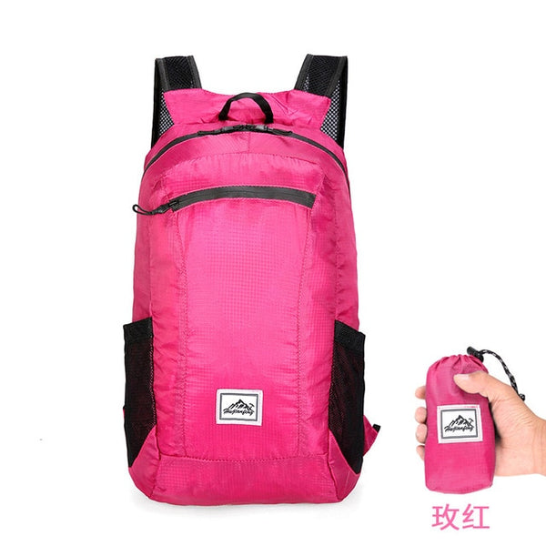 20L Lightweight Portable Foldable Backpack Waterproof