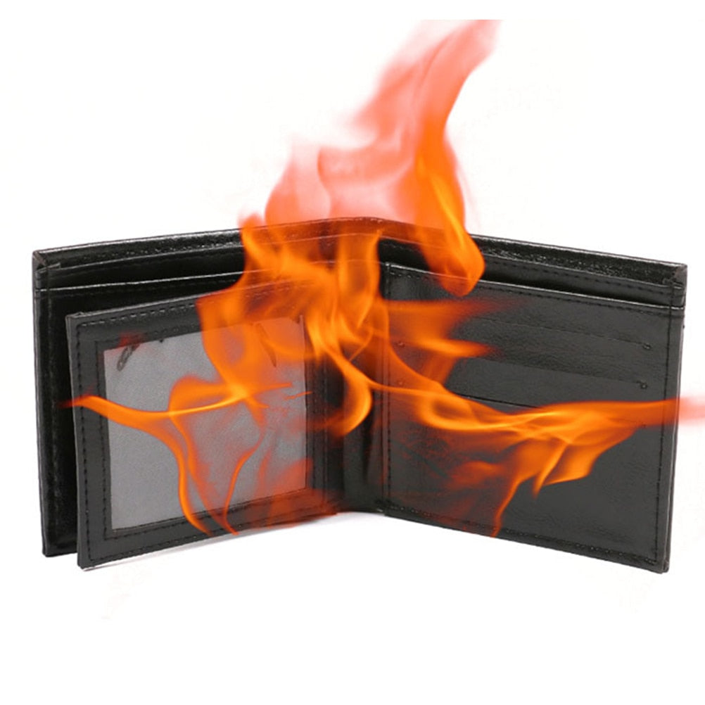 Novelty Trick Flame Fire Wallet Big flame Magician Trick Wallet