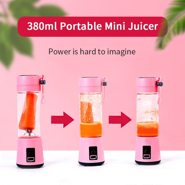 Portable Juice Blenders Usb Mixer Electric Juicer Machine Smoothie Blender
