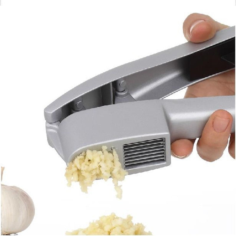 Multifunction Kitchen Cooking Tools 2 in 1 Stainless Steel Color Garlic Press