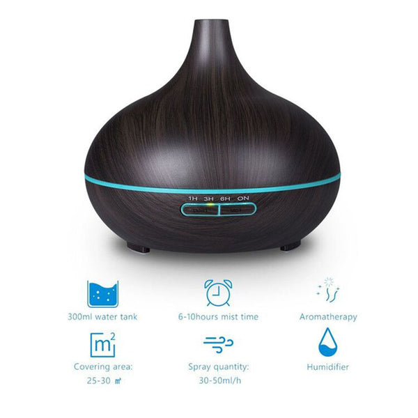 Eworld Air Humidifier Essential Oil Diffuser Aroma Lamp Aromatherapy
