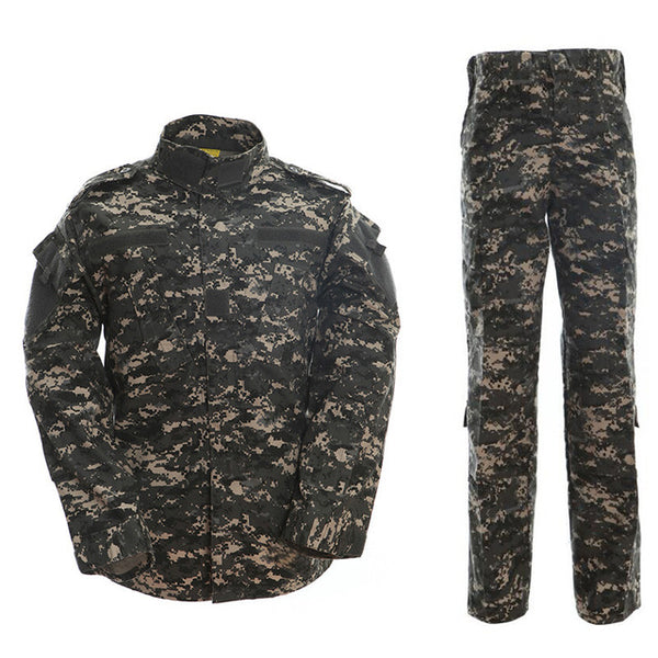 Ocean Camouflage Clothes Men Tactical Military Uniform Army Combat Uniform Jacket+Pants