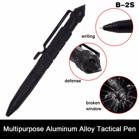 Multipurpose Aluminum Alloy Tactical Pen Emergency Glass Breaker