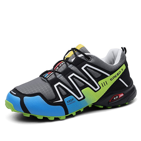 Men Hiking Shoes for Outdoor Sport Climbing Mountain Sneakers Breathable Mesh