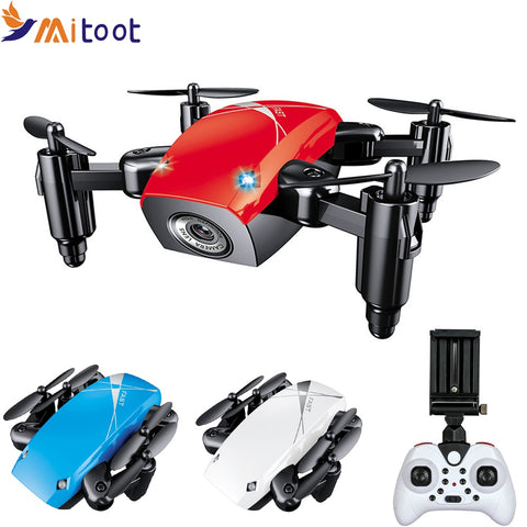 Mini Drone With  Foldable RC Quadcopter  WiFi FPV Micro Pocket Drone.