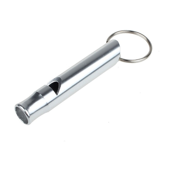 1pc Mix Aluminum Emergency Survival Whistle Keychain For Camping Hiking