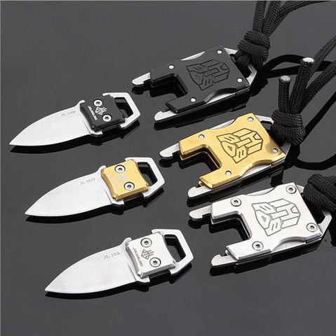 Outdoor Camping Survival Multi Functional Transformer Knife EDC Tactical With Packet Knife