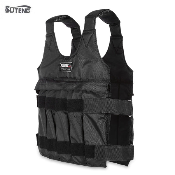 SUTENG 20KG / 50KG Max Loading Weighted Vest Durable Adjustable Boxing Training Coat