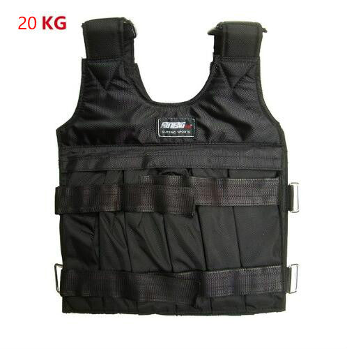 SUTENG 20KG / 50KG Max Loading Weighted Vest Durable Adjustable Boxing Training Coat